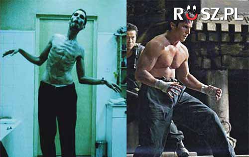 Ile  Christian Bale przytył do roli w filmie „Batman: Początek”