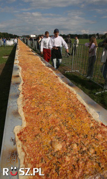 Ile metrów mierzy najdłuższa pizza świata?