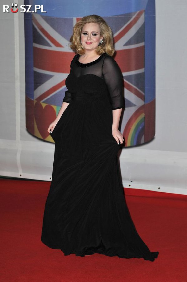Ile ważyła Adele na tym zdjęciu?