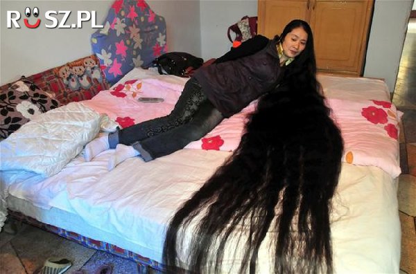 Ile centymetrów mają najdłuższe włosy świata?