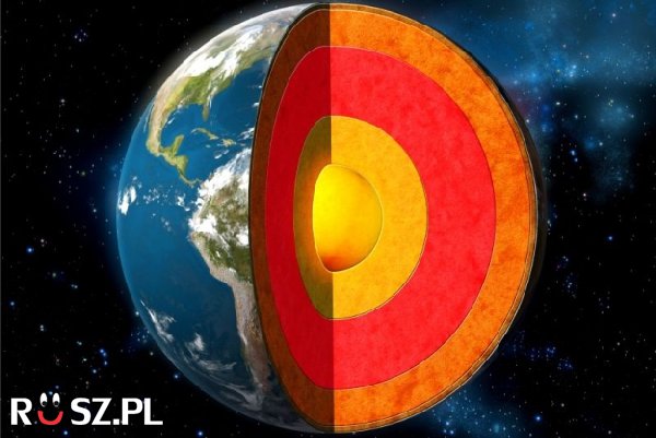 Jaką najwyższą szacunkową temperaturę osiąga jądro Ziemi ?