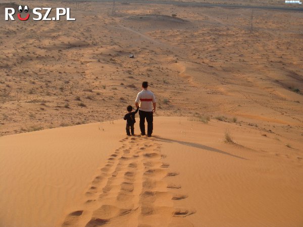 Ile litrów wody wypijemy  podczas 4 godzinnego  spaceru po pustyni?
