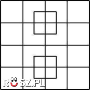 Ile kwadratów widzisz na obrazku?