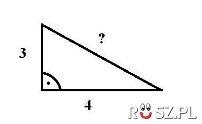 Jaka jest długość najdłuższego boku trójkąta egipskiego?