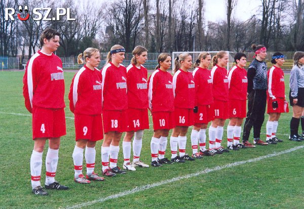 W którym roku odbyła się I liga polska kobiet w piłce nożnej?